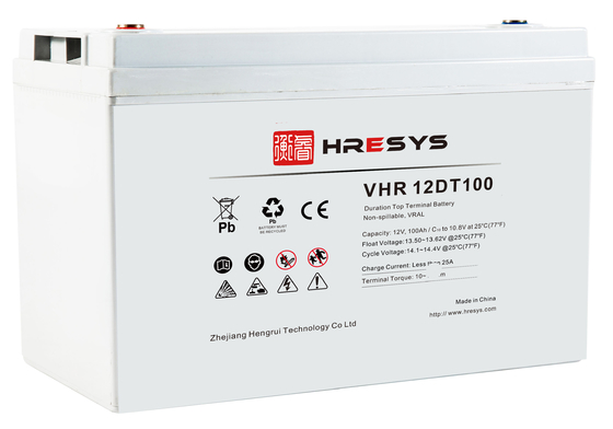 High Lifespan Deep Cycle Lead Acid Battery , UPS Power Battery For Security Alarm System