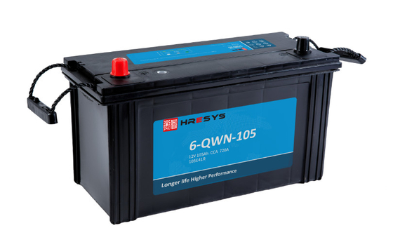 105AH Flooded Lead Acid Battery , 12v Sealed Lead Acid Rechargeable Battery