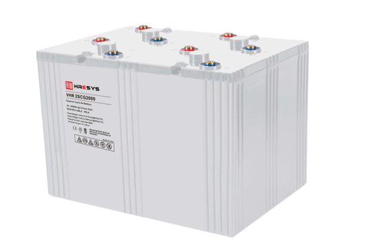 Gel Battery Electric Storage System 2000AH Long Cycle Life Low Self Discharge