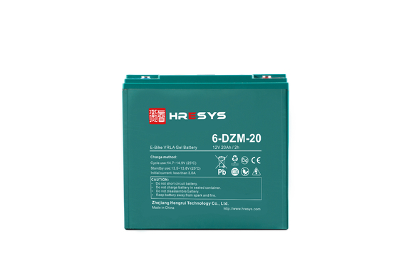 12 V 20 AH VRLA Gel EV Battery Pack 6-DZM-20 With Reliable Seal Structure