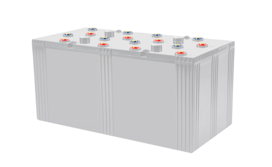 2V 3000AH Data Center Battery Backup System L695mm X W338mm X H335mm