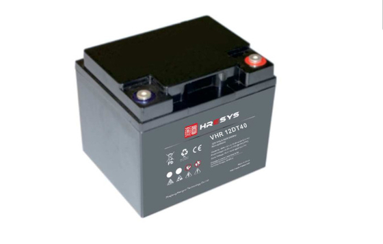 Industrial Telecom Sealed Lead Acid Battery , Residential Solar Battery 12V 40AH